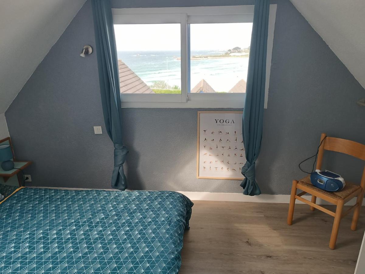Maisonnette Vue Mer Panoramique Trestel Plage 4 Personnes Trévou-Tréguignec Екстериор снимка